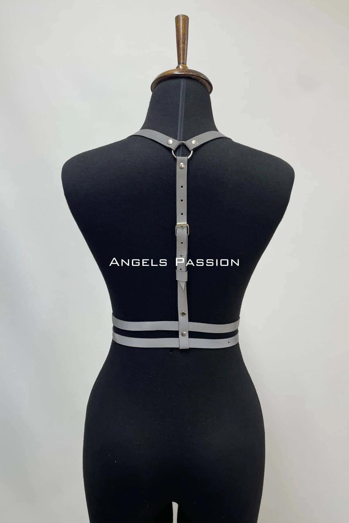 Karanlıkta Yansıyan - Reflektörlü Göğüs Harness, Parti Harness, Elbise Aksesuar - APFT205