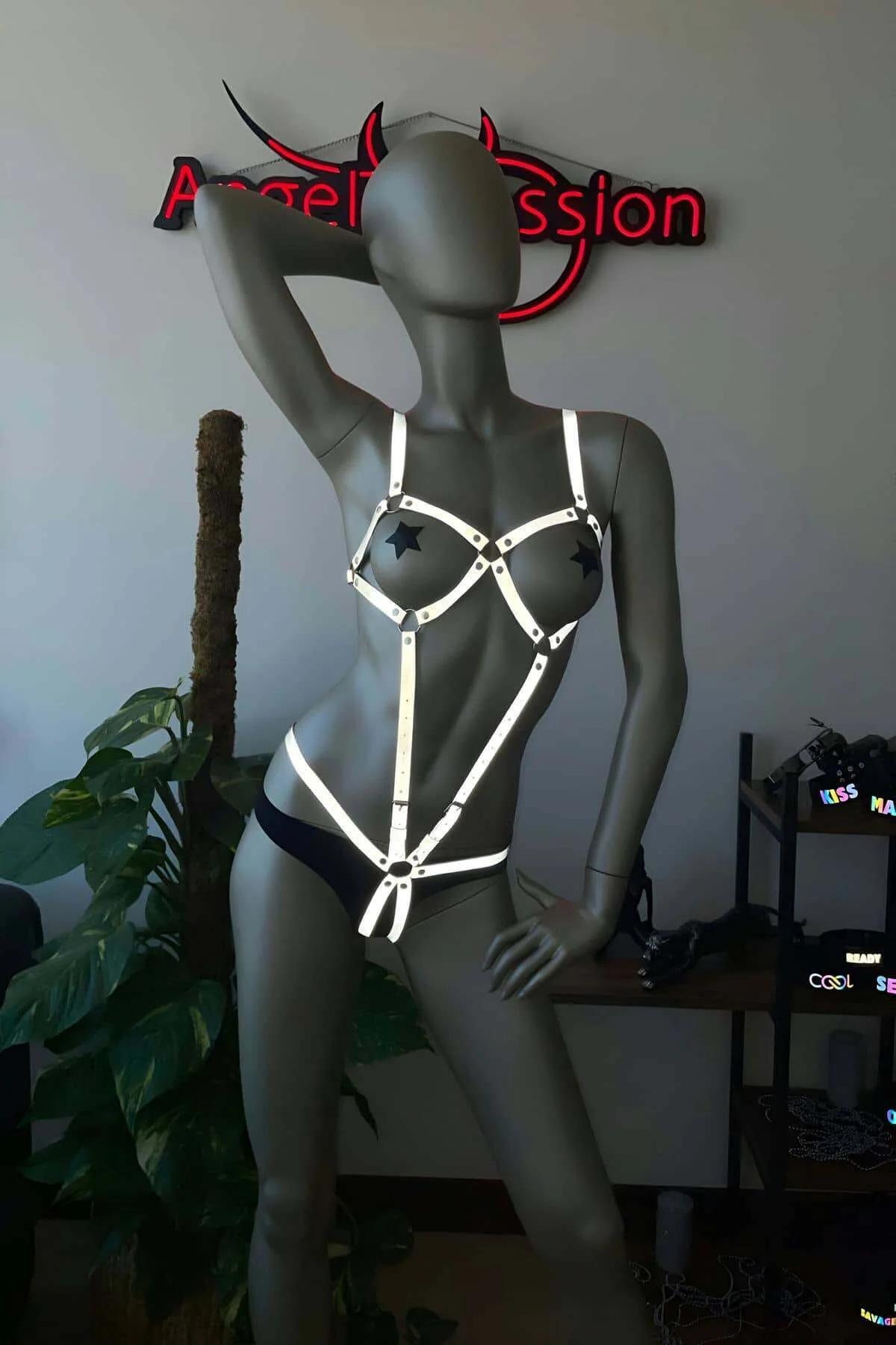 Dansçı Ürünleri Reflektörlü Dansçı Harness - APFT312