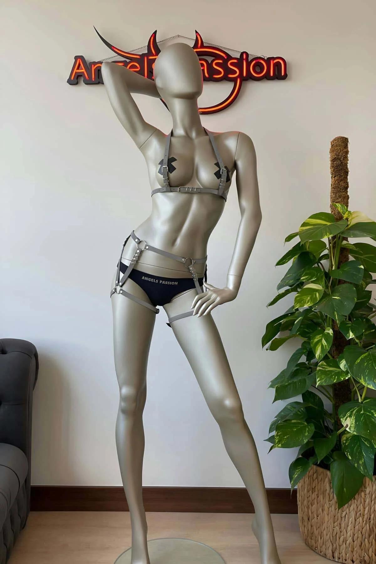 Kalçayı Saran Karanlıkta Parlayan Reflektörlü Harness - APFT480