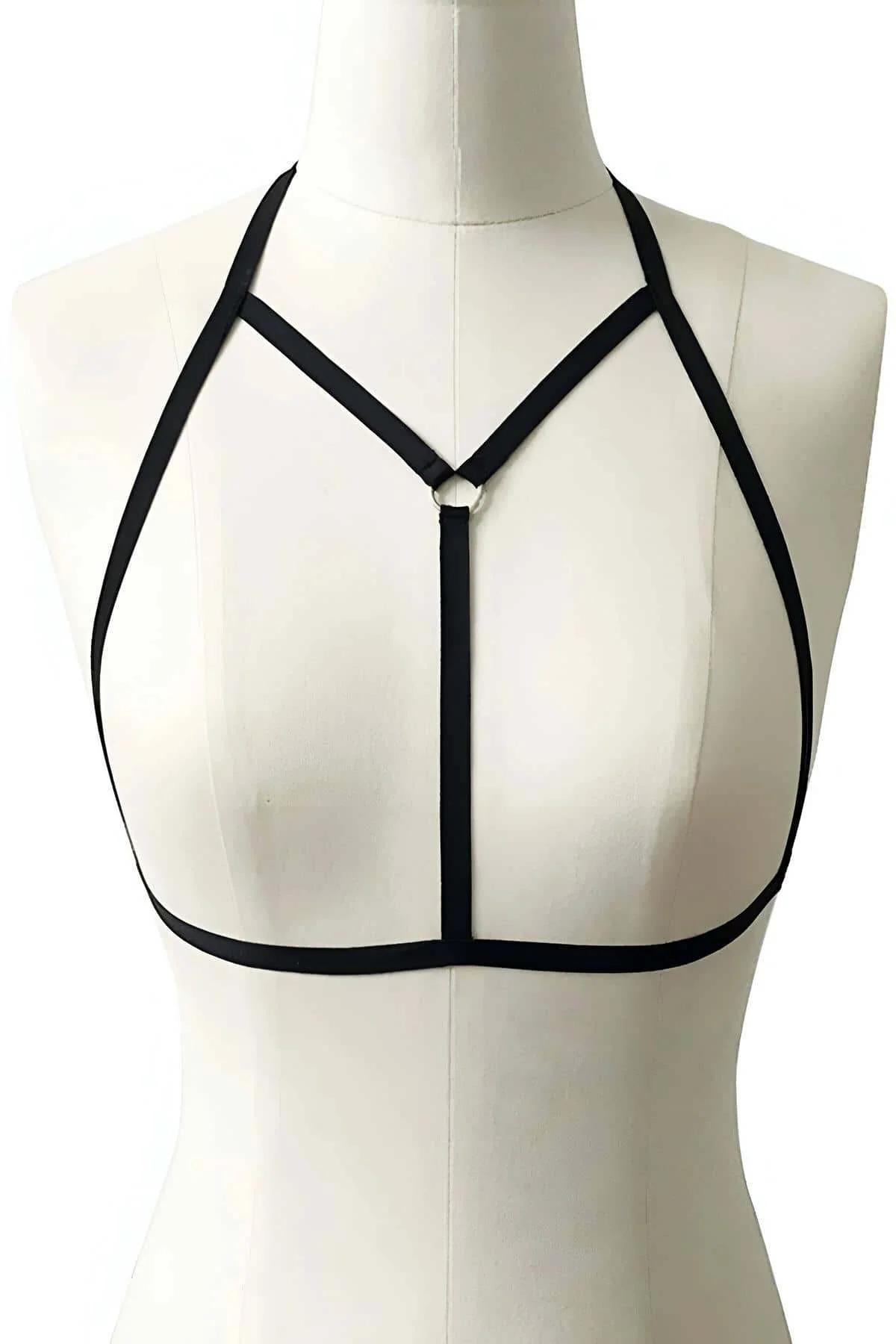 kafes desenli siyah harness kırmızı beyaz renk alternatifleriyle birlikte