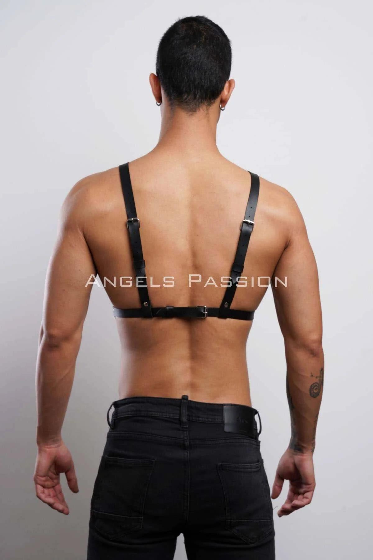 Erkek Göğüs Harness, Erkek T-Shirt Üzeri Aksesuar - APFTM104