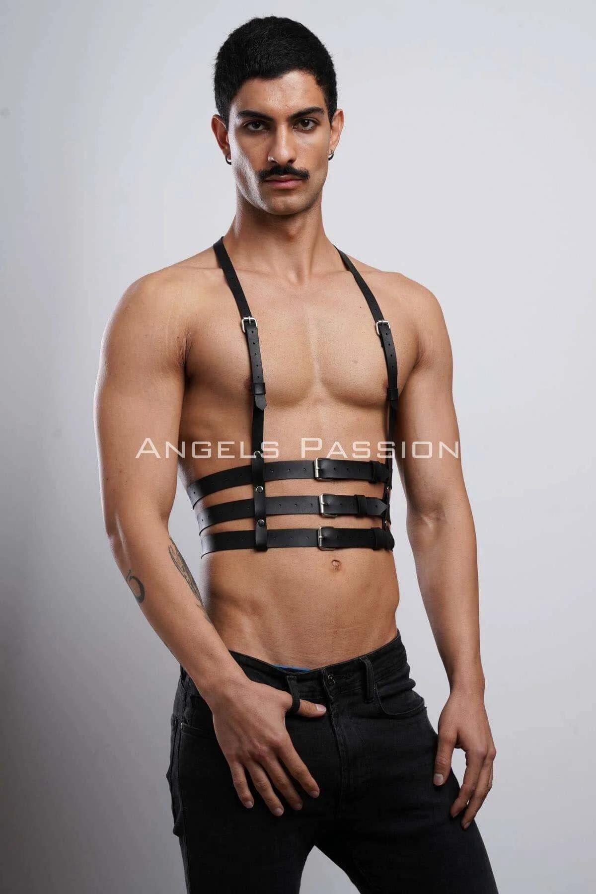 Erkek Clubwear, Deri Party Giyim, Techno Clubwear - APFTM17