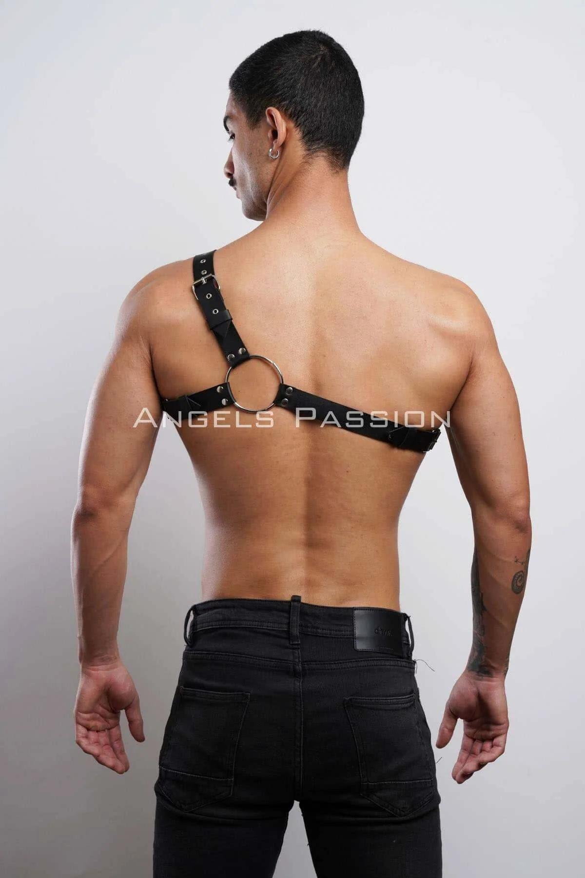 Tek Omuz Erkek Harness, Fantazi Erkek Dış Giyim - APFTM177